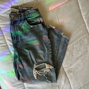 Abercrombie and fitch size 6 mom Jean